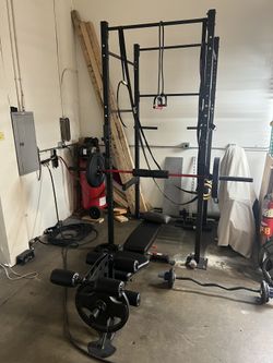 “9-Foot Tall Squat Rack (4 Feet Wide x 4 Feet Deep)