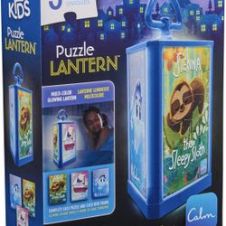 Brand New  Calm App, 3-in-1 Glowing Lantern, 24-Piece Puzzles for Kids with 30 Day Calm Subscription for Relaxation Stress Relief, for Kids Ages 5+ 