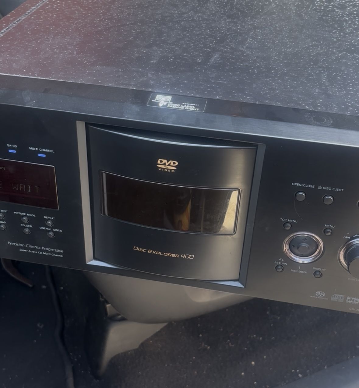 Sony DVD Explorer 400 Disc Changer With HDMI