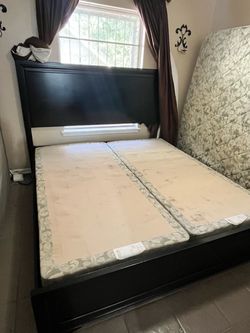 Black King Size Bed Frame