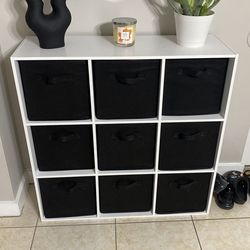 9 Bin Cube Storage
