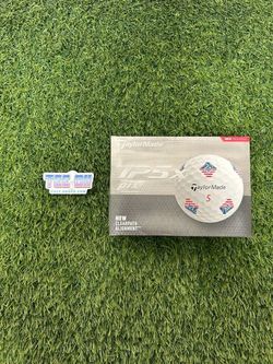 TaylorMade TP5x Pix USA Golf Balls New Dozen