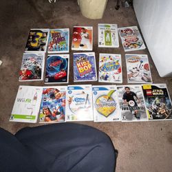 Wii Games 2$ Each