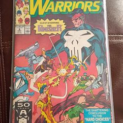 The New Warriors Guest Starring The Punisher Signed By Mark Bagley 
