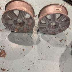 NEW 18in rims 5 Lugs 2x