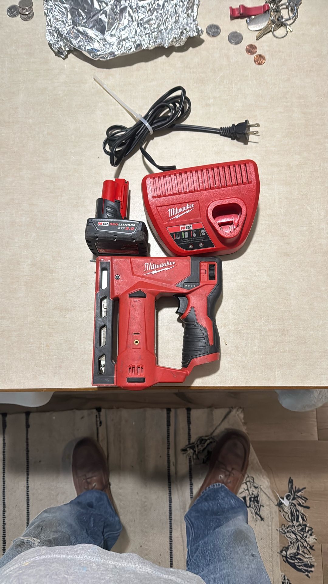 Milwaukee 3/8 Crown Stapler