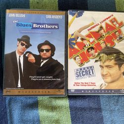 🎬 Comedy DVD Bundle – The Blues Brothers & Animal House – Classic Cult Comedies - $5