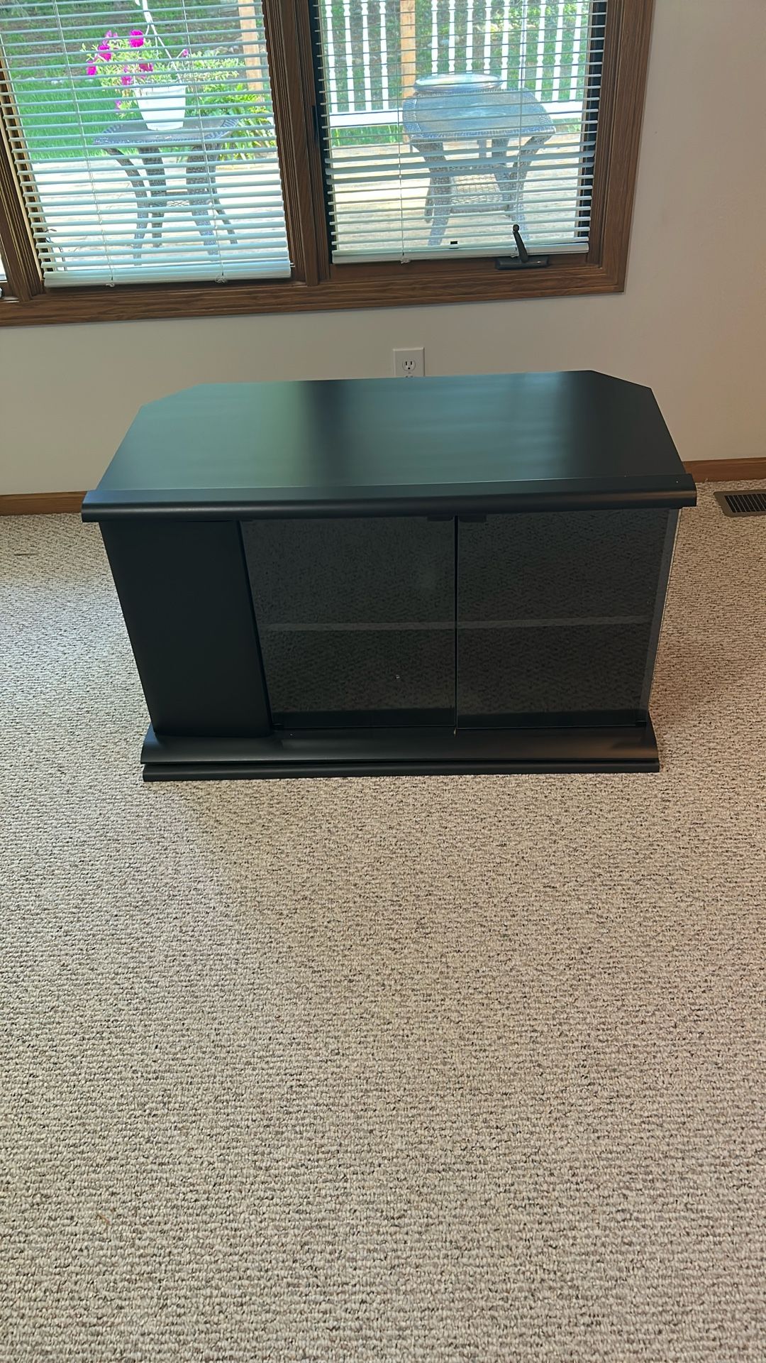 Free To A Good Home - Swivel TV Stand w/storage 22”Hx39”W16”D