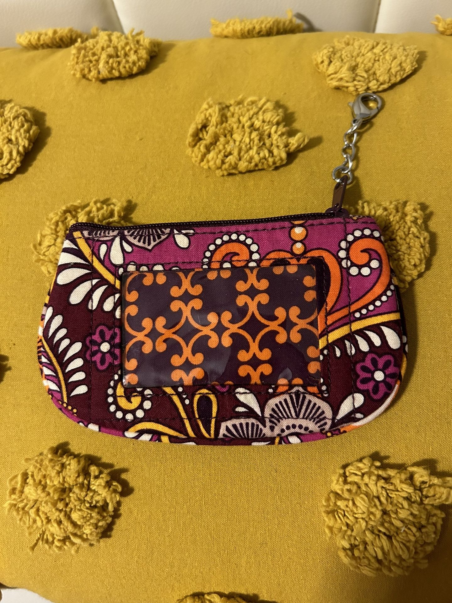 Vera Bradley Women’s Zip ID Case/ Wallet$15