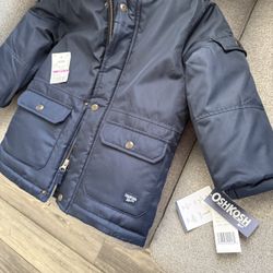 Chamarra De Niños Size 4 OSHKOSH NEW 