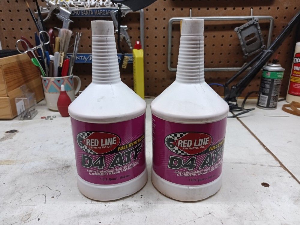 Redline D4 ATF -2 Quart Bottles