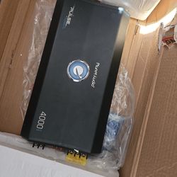 Planet Audio PL4000.1D Pulse Series Class D Monoblock Car Amplifier – 4000 High Output, 1 Ohm Stable, Low Level Inputs, Low Pass Crossover, MOSFET, Ho