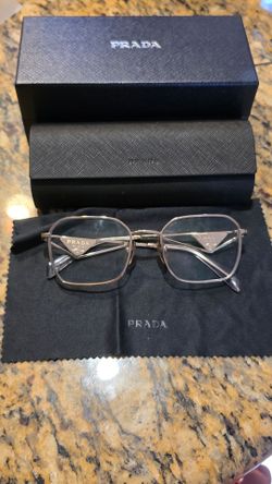 Prada PR A51V Designer Eyeglasses Frame - Like New w/ Box & Cleaning Cloth