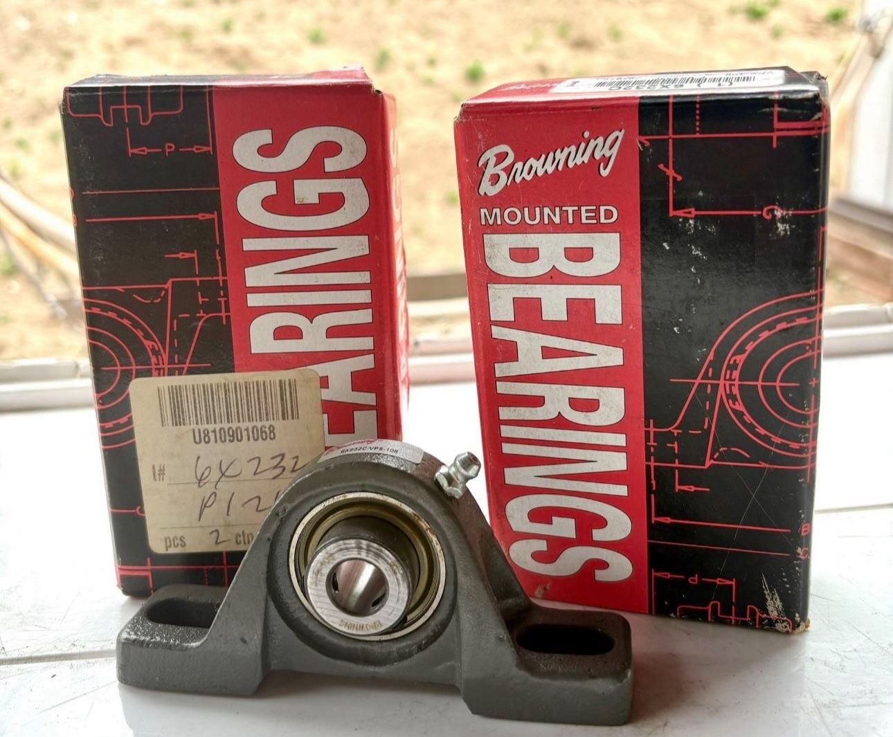 Browning VSP 112 Mounted Ball Bearings (2)