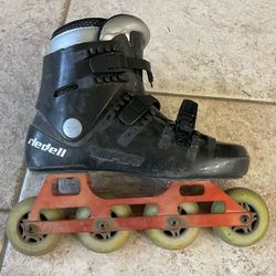 Roller Blades Men’s 9.5-10 US Riedell Ski Boot Style