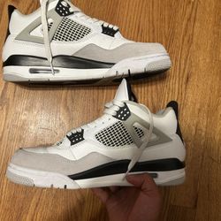 Jordan 4 Military Black No Box 