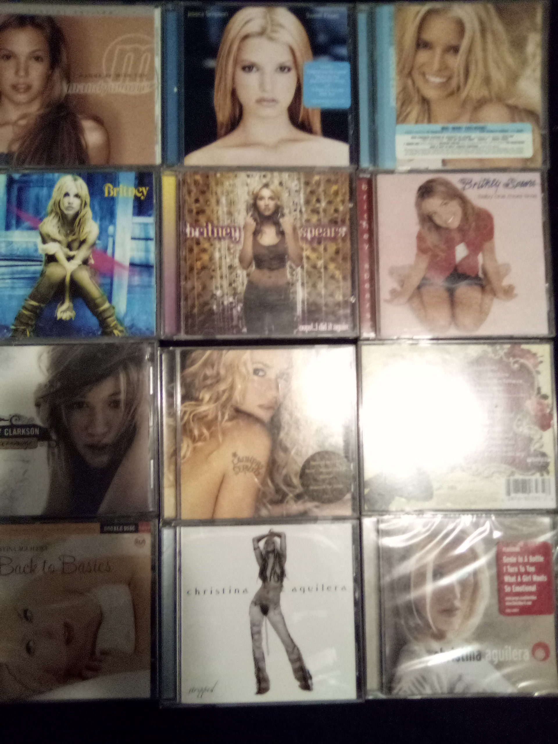 Female singer cd collection