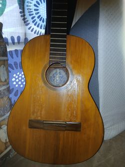 Vintage 1940s/50s Vicente Tatay Classical Guitar – Repair Project (Schireson Bros. LA Label)