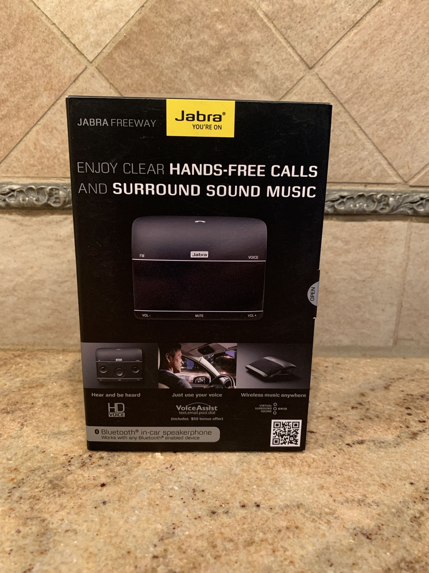 Jabra Freeway HFS100 Bluetooth In-car Speakerphone 