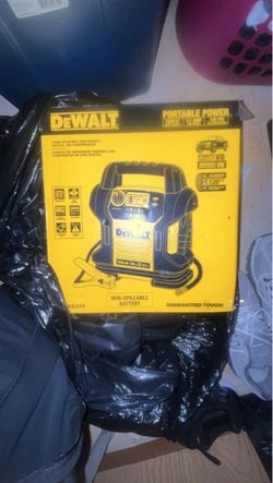 Dewalt battery jump starter