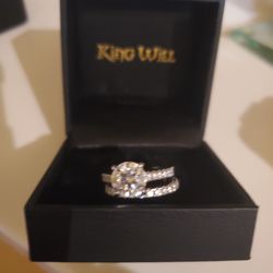 Sterling Silver Bridal Set