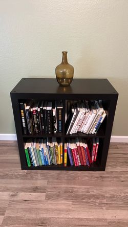 IKEA Kallax shelf dark brown