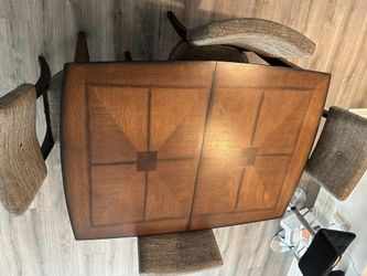 Extendable Dining Table 5 Pc