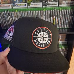Seattle Mariners fitted hat size 7 1/2
