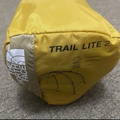 (new with tags) The North Face Trail Lite 2p backpacking tent with footprint