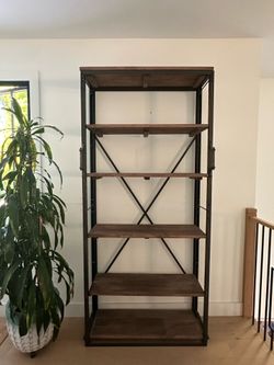 3 Authentic RH Library Shelving Units- Excellent Condition