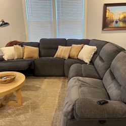Fabric Sectional Sofa 