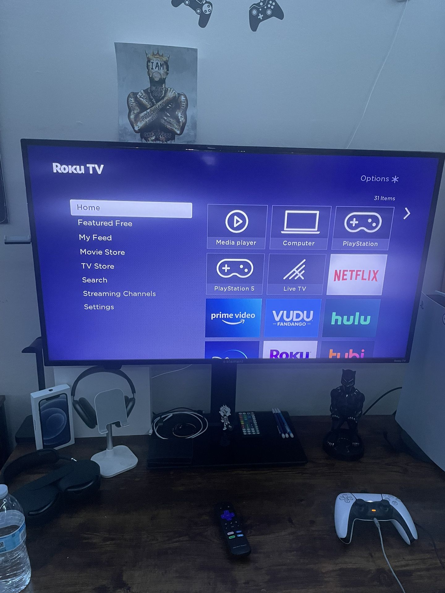 Element Roku TV/Remote