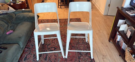 White Anthropology Chairs