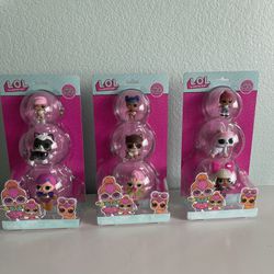 NEW Lol Surprise Dolls 3 Pack