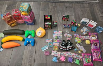 Huge lot of squishy, needos, dumplings
