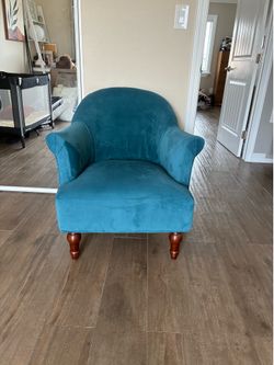 Small Blue Chair