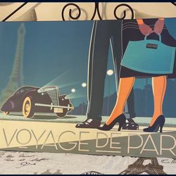 Vintage Paris Frame 