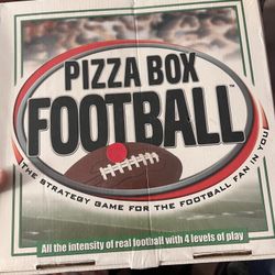 Pizza Box Football Game
