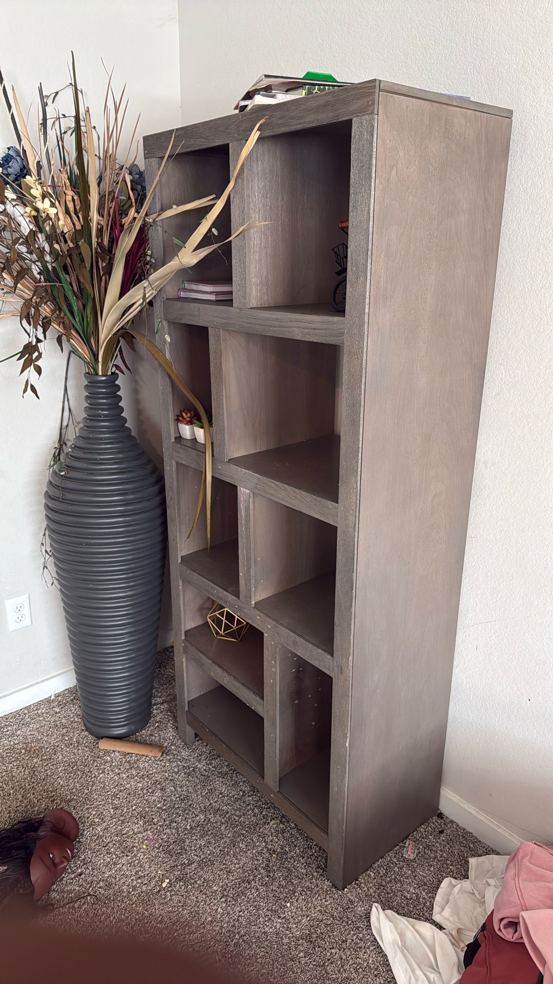 Both shelf and flower pot 