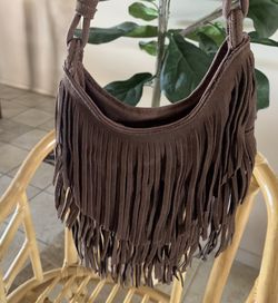 Fringe purse