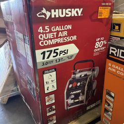4.5 Gal 175 Psi Portable Electric Compressor 