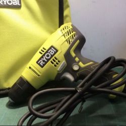 Ryobi D43K 5.5 Corded 3/8 Inch Variable Speed Compact Drill/Driver L