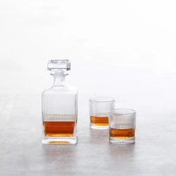 25.4oz NoHo Decanter Drinkware - Fortessa Tableware Solutions: Clear Glassware, Dishwasher-Safe, 8.9" Height, 24.5oz Capacity