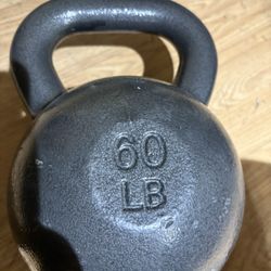 60lb Kettlebell 