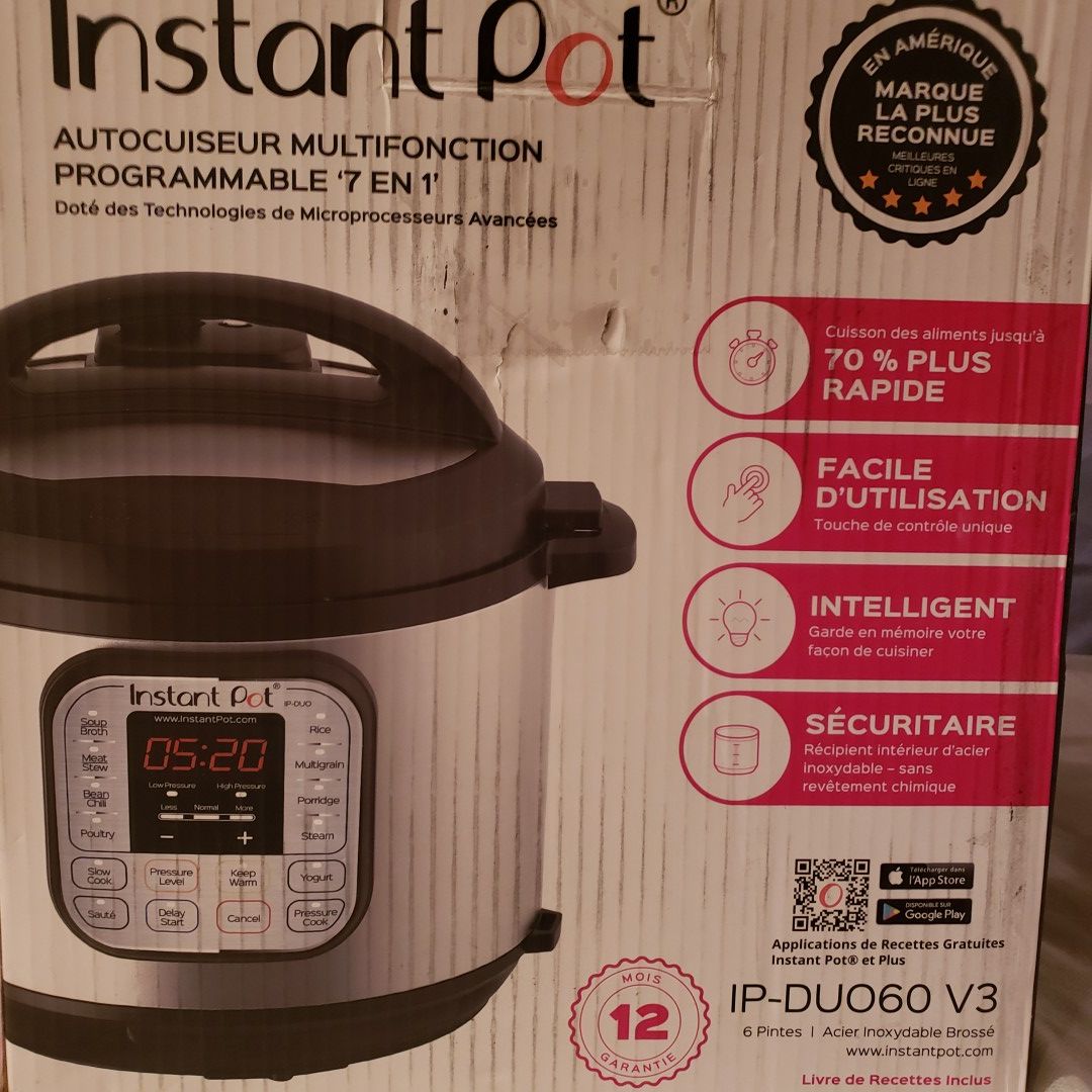 Instant pot 7 en 1 6 q
