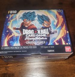 Dragon Ball Super Fusion World FB10 Cross Force Booster Boxes