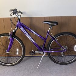 Women’s Purple Schwinn Side Winder Mountain Bicycle Bike 