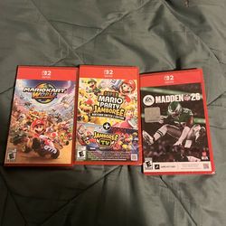 Switch 2 Mario games and Madden 26