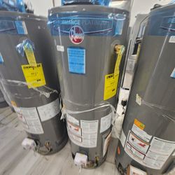 New Water Heater Rheem Gas 