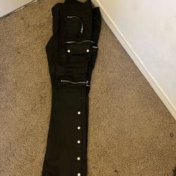 Tulones Biker Leather Pants